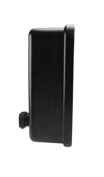 Frost 708-BLK Universal Tank Type Liquid Soap Dispenser, Matte Black