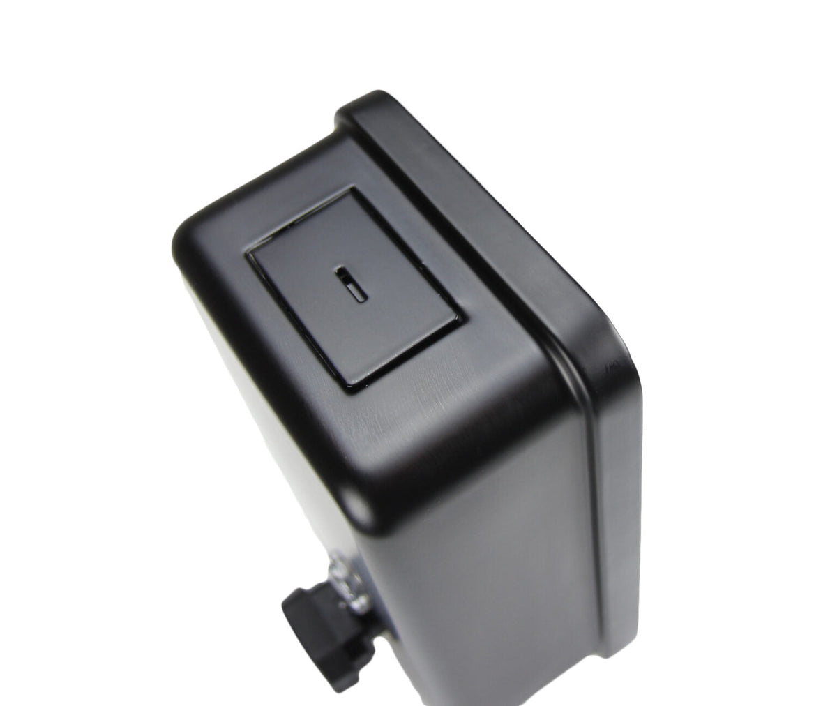 Frost 708-BLK Universal Tank Type Liquid Soap Dispenser, Matte Black