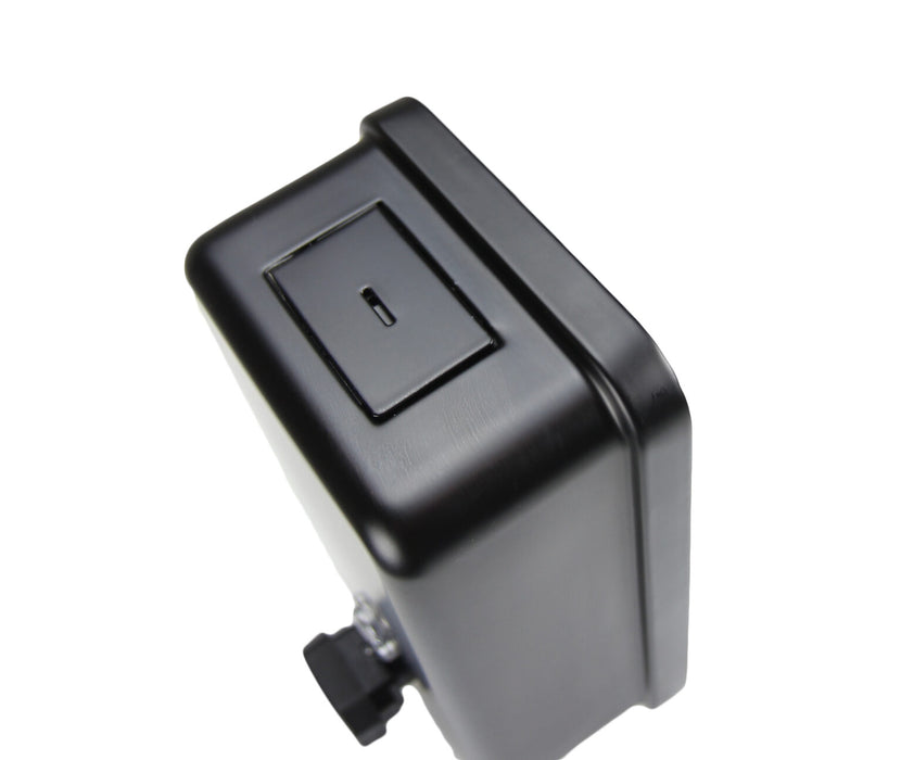 Frost 708-BLK Universal Tank Type Liquid Soap Dispenser, Matte Black