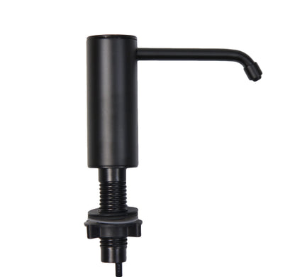 Frost 716-BLK Counter Mounted Automatic Liquid Soap/Sanitizer Dispenser, Matte Black