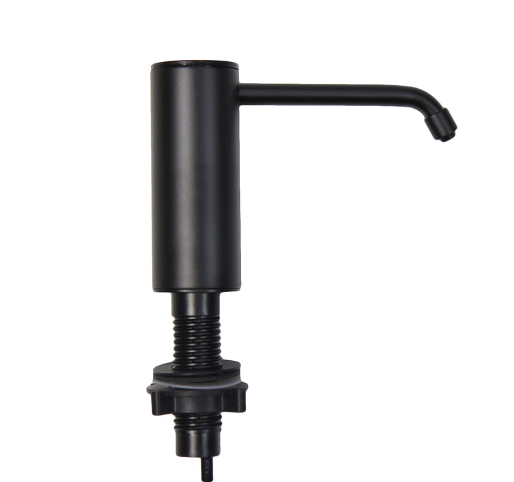 Frost 716-BLK Counter Mounted Automatic Liquid Soap/Sanitizer Dispenser, Matte Black