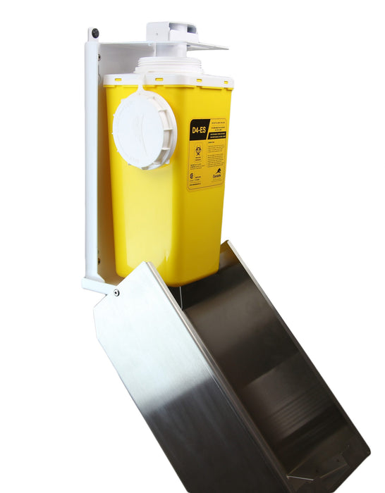 Frost 878 Biomedical Sharps Disposal, Stainless Steel