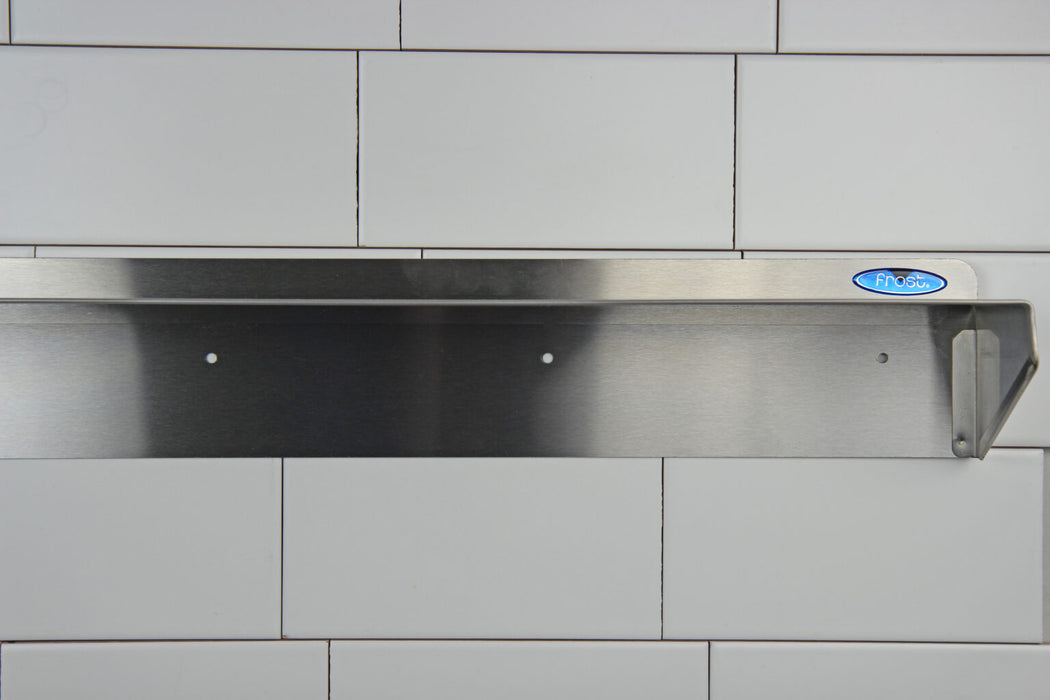 Frost 950 Wall Mounted Heavy Duty Shelf, 4″ Depth, 24″ Length