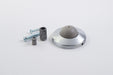 GSH 240B commercial wall stop with concealed back plate mounting hardware