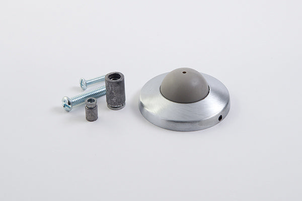 GSH 240B commercial wall stop with concealed back plate mounting hardware