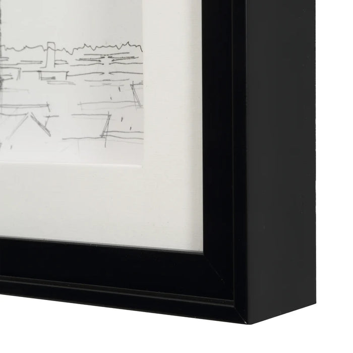 Renwil Chutney Framed Architectural Sketch