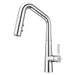 Asari 1-Handle Pull-Down Kitchen Faucet - Polished Chrome - Pull-Down