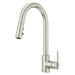 Brislin 1-Handle Pull-Down Kitchen Faucet - Stainless Steel - Pull-Down