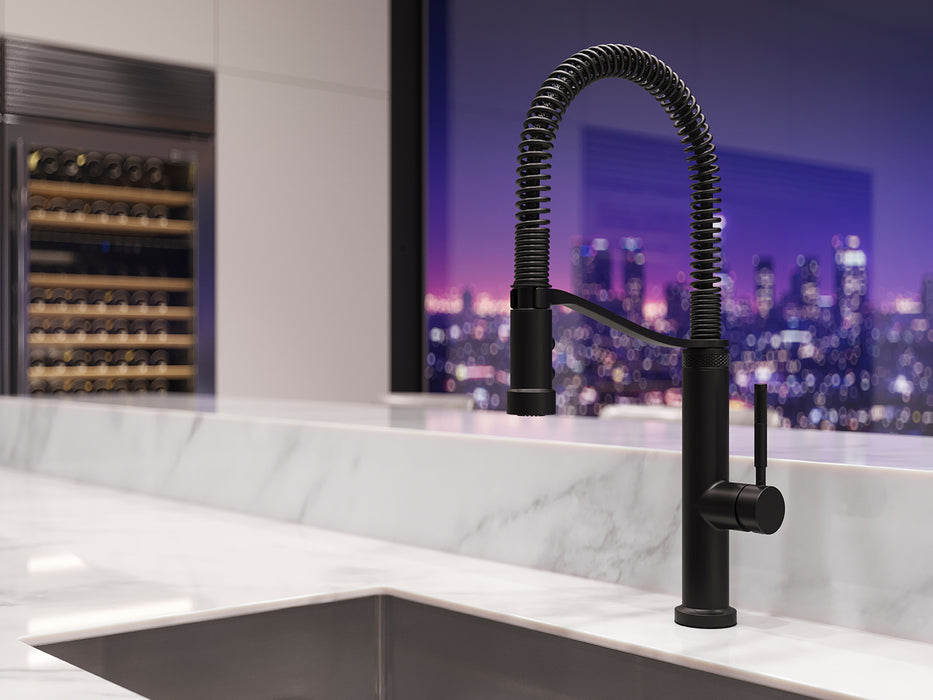 Bruton 1-Handle Pull-Down Kitchen Faucet - Pull-Down