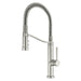 Bruton 1-Handle Pull-Down Kitchen Faucet - Stainless Steel - Pull-Down