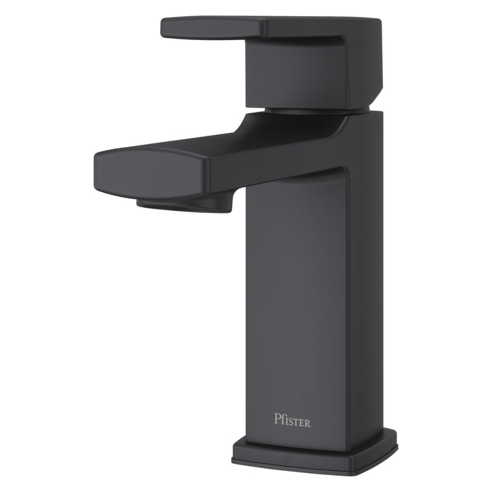 Deckard Single Control Bathroom Faucet - Matte Black - Single Handle