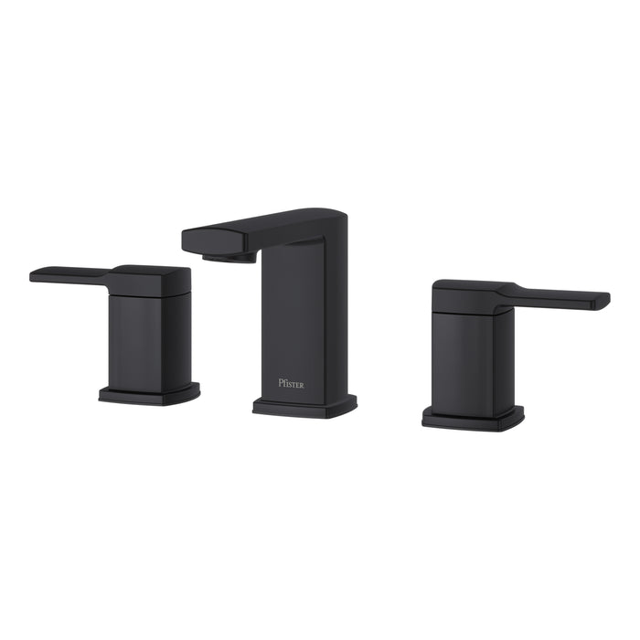 Deckard 2-Handle 8’’ Widespread Bathroom Faucet - Matte Black - Widespread