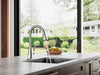 Frontera 1-Handle Pull-Down Kitchen Faucet - Pull-Down