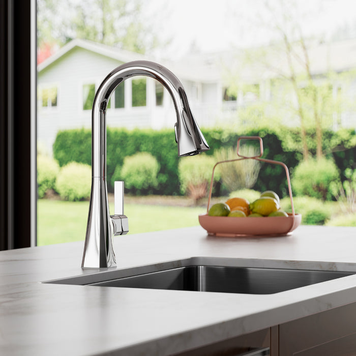 Frontera 1-Handle Pull-Down Kitchen Faucet - Pull-Down