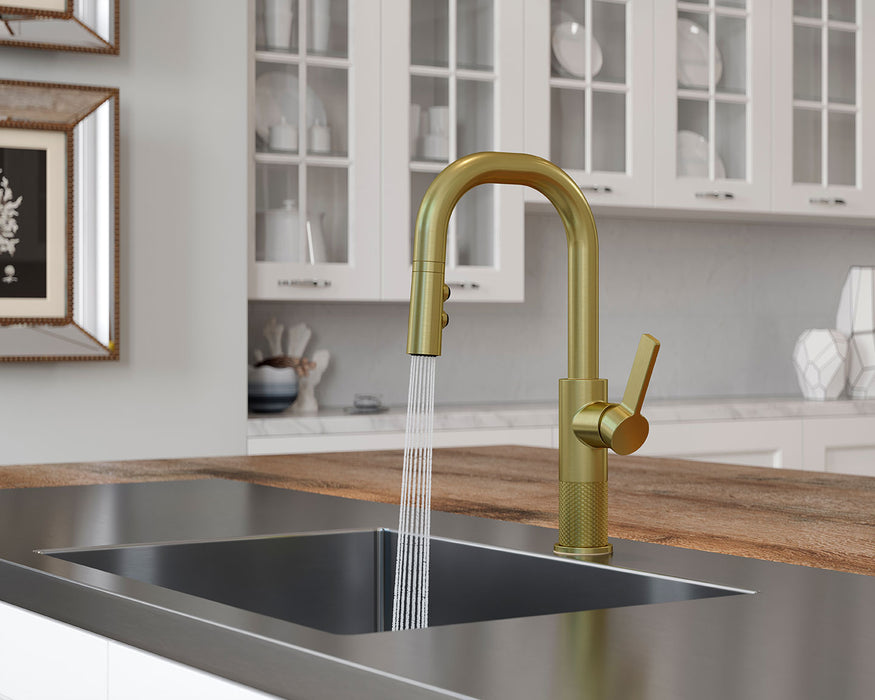 Montay 1-Handle Pull-Down Bar & Prep Faucet