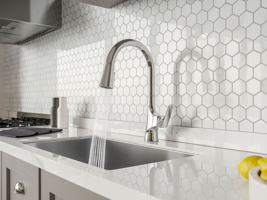 Norden 1-Handle Pull-Down Kitchen Faucet - Pull-Down