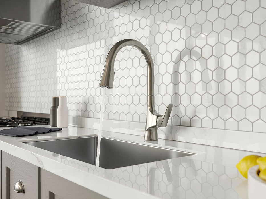 Norden 1-Handle Pull-Down Kitchen Faucet - Pull-Down
