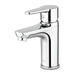 Pfirst Modern Single Control Bathroom Faucet - Polished Chrome - Single Handle