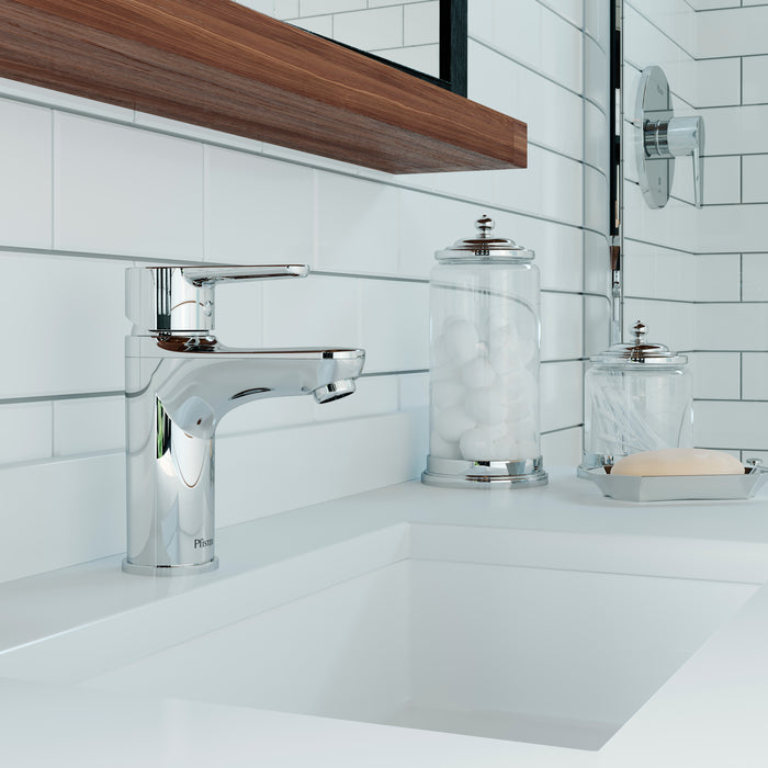 Pfirst Modern Single Control Bathroom Faucet - Single Handle
