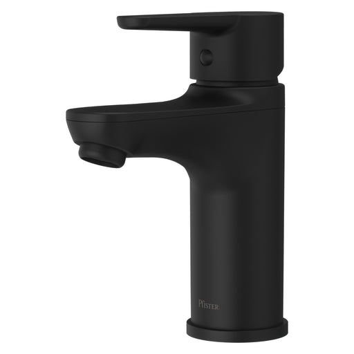 Pfirst Modern Single Control Bathroom Faucet - Matte Black - Single Handle