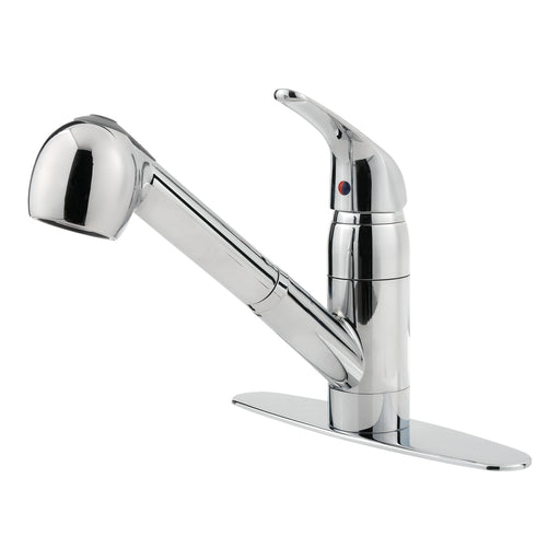Pfirst Series 1-Handle Pull-Out Kitchen Faucet - Polished Chrome - Pull-Out