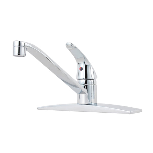 Pfirst Series 1-Handle Kitchen Faucet - Polished Chrome - Single Handle