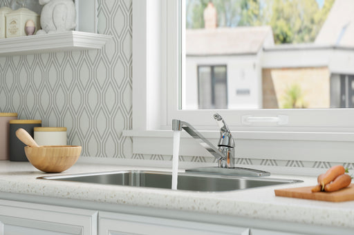 Pfirst Series 1-Handle Kitchen Faucet - Polished Chrome - Single Handle