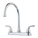 Pfirst Series 2-Handle Kitchen Faucet - Polished Chrome - Two Handle