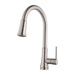 Pfirst Series 1-Handle Pull-Down Kitchen Faucet - Stainless Steel - Pull-Down