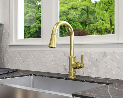 Port Haven 1-Handle Pull-Down Kitchen Faucet - Pull-Down