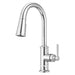 Port Haven 1-Handle Pull-Down Kitchen Faucet - Polished Chrome - Pull-Down