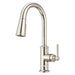 Port Haven 1-Handle Pull-Down Kitchen Faucet - Polished Nickel - Pull-Down