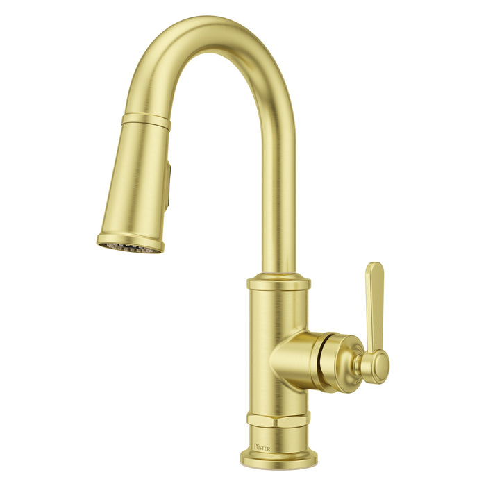 Port Haven 1-Handle Pull-Down Bar & Prep Faucet