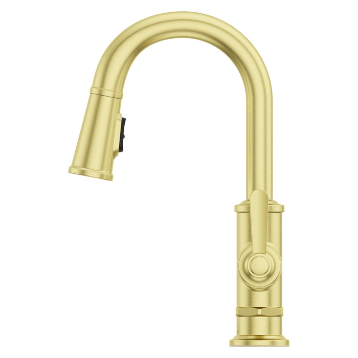 Port Haven 1-Handle Pull-Down Bar & Prep Faucet