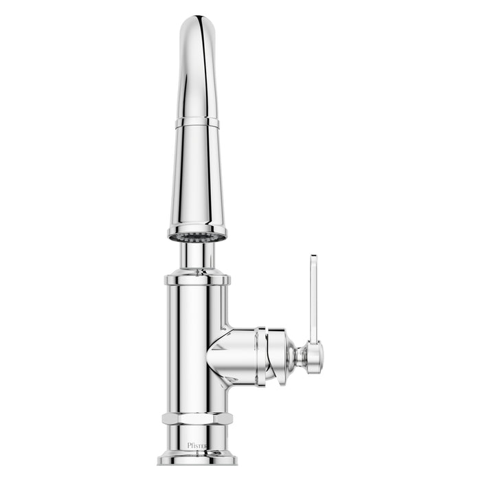 Port Haven 1-Handle Pull-Down Bar & Prep Faucet