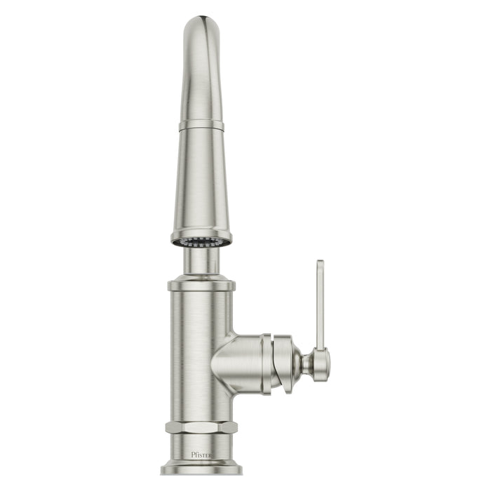 Port Haven 1-Handle Pull-Down Bar & Prep Faucet
