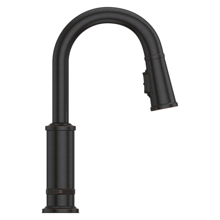 Port Haven 1-Handle Pull-Down Bar & Prep Faucet