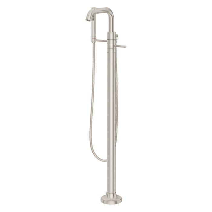 Tenet Free-Standing Tub Filler - Brushed Nickel - Tub Filler