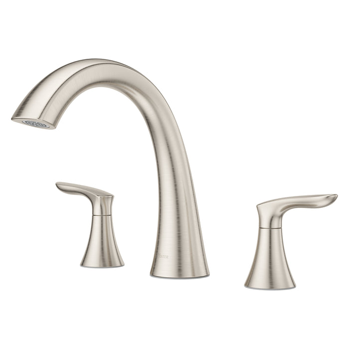 Weller 2-Handle Roman Tub Faucet - Brushed Nickel - Tub Faucet