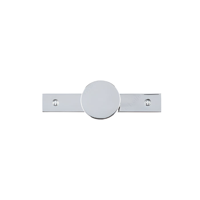 2295 Wardrobe Knob with Backplate - Wardrobe Knob