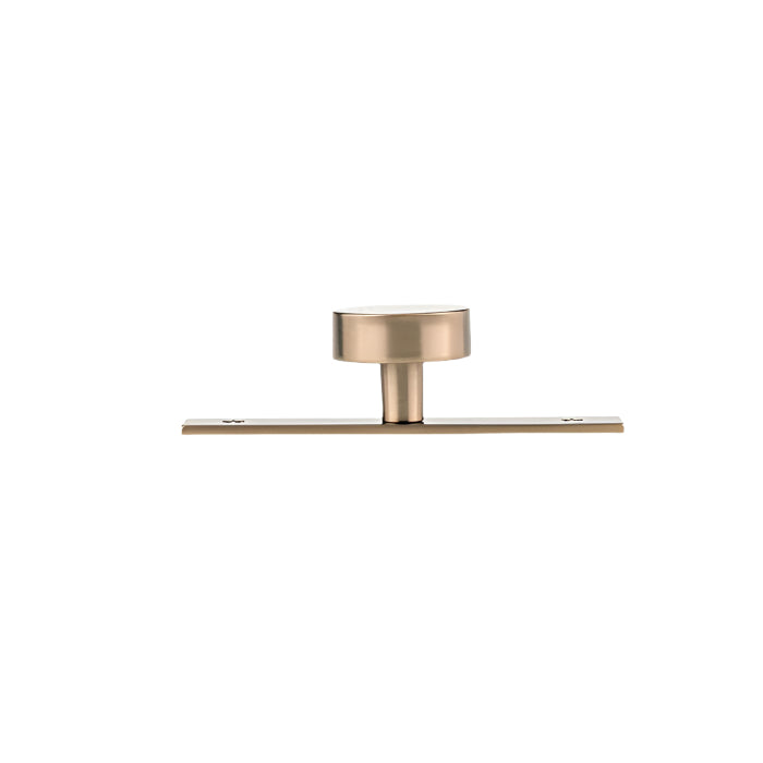 2295 Wardrobe Knob with Backplate - Wardrobe Knob