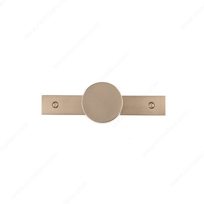 2295 Wardrobe Knob with Backplate