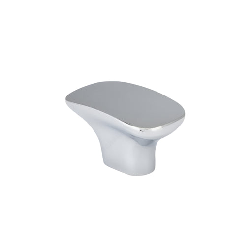 7345 Modern Metal Knob - Chrome - Cabinet Knob