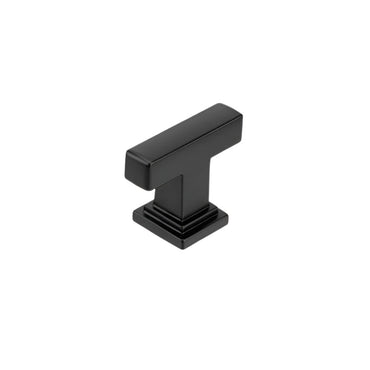 8645 Transitional Metal T-Knob - Matte Black - T-Knob