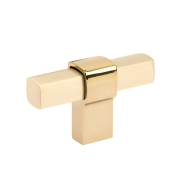 8715 Modern Metal T-Knob - Gold / Brushed Brass - T-Knob