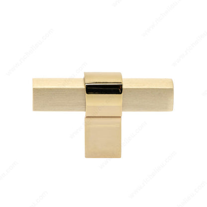 8715 Modern Metal T-Knob - T-Knob