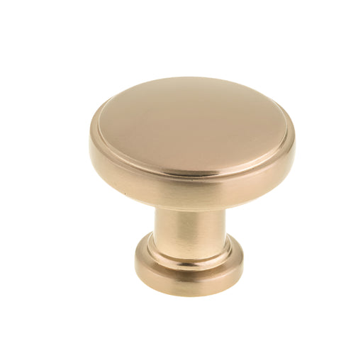 8726 Modern Metal Knob - Champagne Bronze - Cabinet Knob