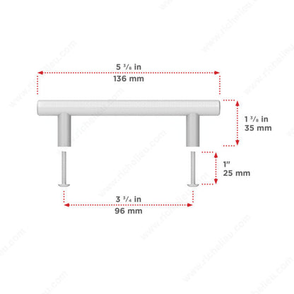3060 Modern Metal Pull - Cabinet Pull