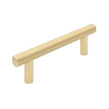 3060 Modern Metal Pull - Satin Brass / 4’’ - Cabinet Pull