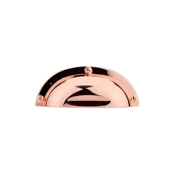6440 Traditional Metal Cup Pull - Polished Copper / 3’’ - Cup Pull